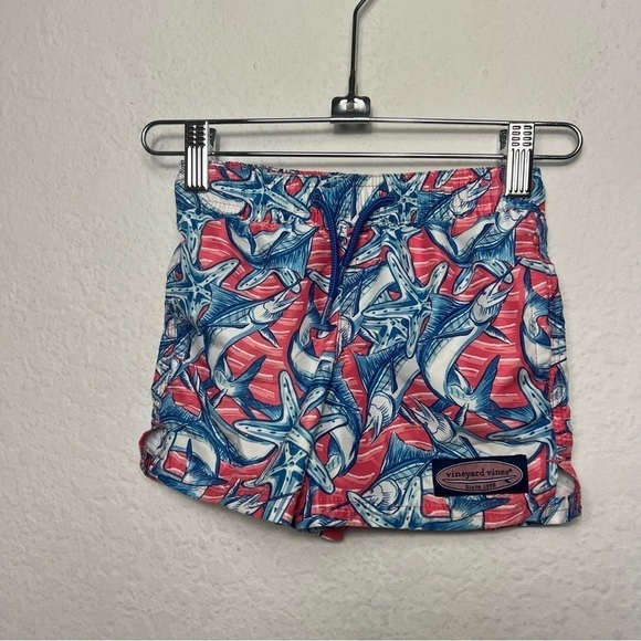 Vineyard Vines 2T  Marlin & Starfish Chappy Trunks - Picture 1 of 7